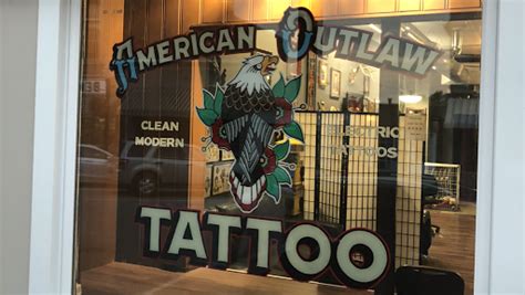 american outlaw tattoo amherst|american outlaw piercings.